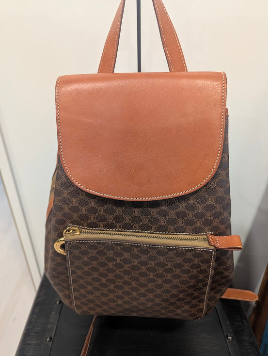 Celine Vintage Macadam Backpack