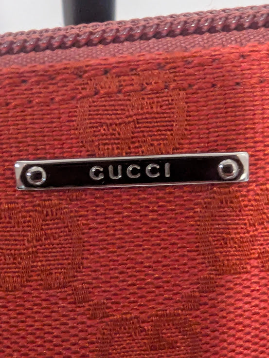 Gucci Boat Pochette Dark Red