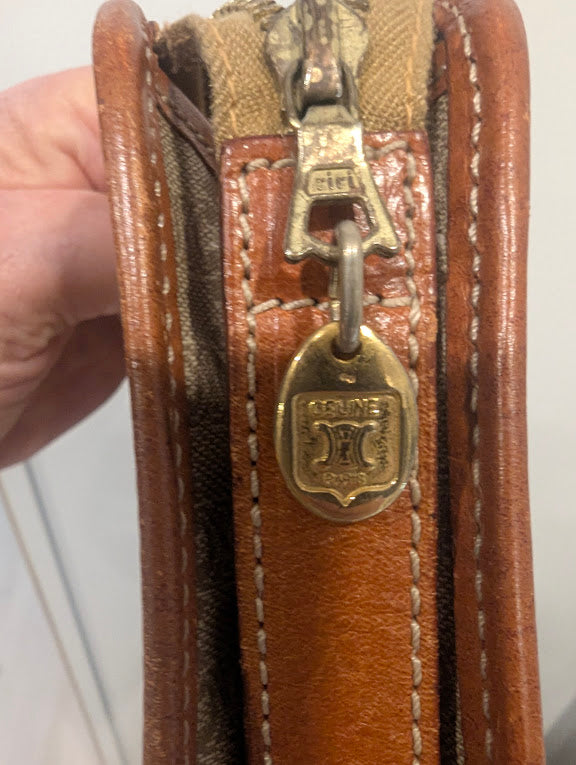 Celine Vintage Macadam Clutch