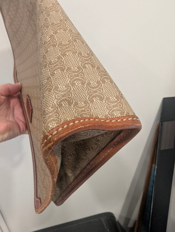 Celine Vintage Macadam Clutch
