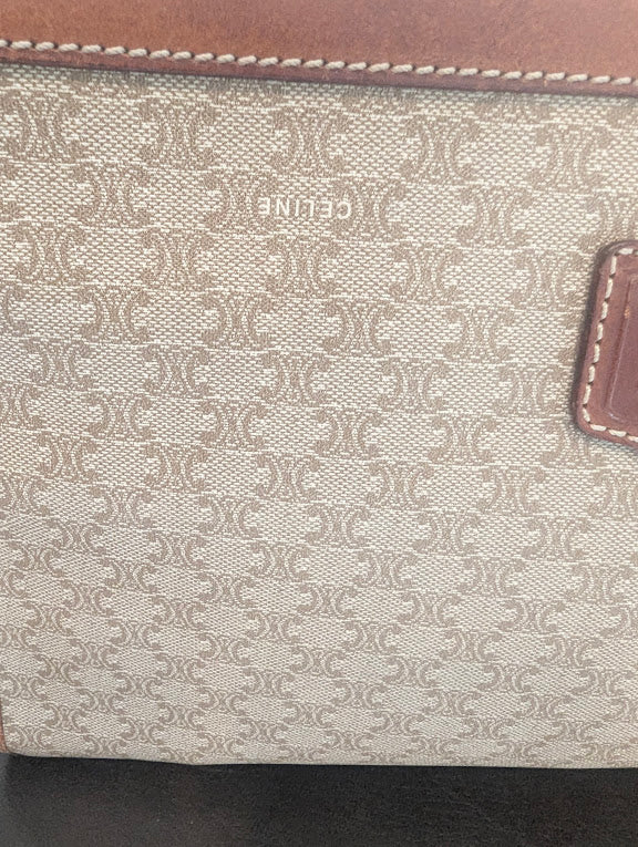 Celine Vintage Macadam Clutch