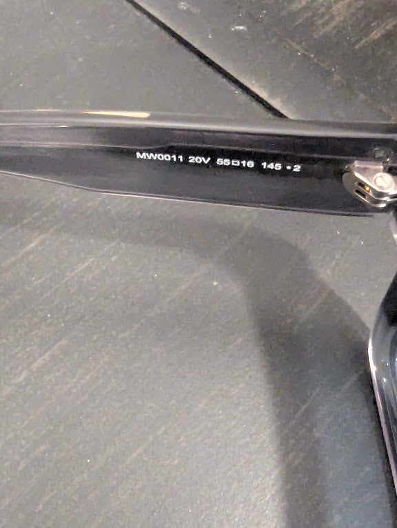 MCM Dark Havana Tortoise Sunglasses in Pebbled Leather Carrying Pouch