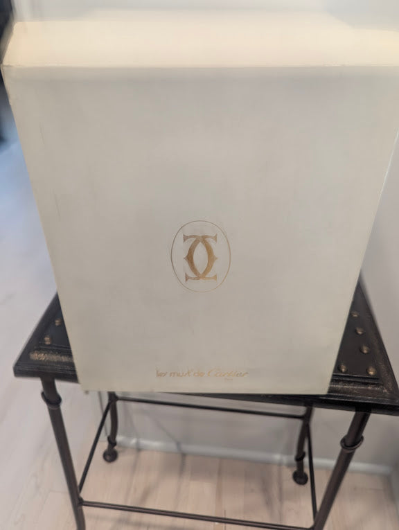 Cartier Must de Cartier Vintage Drawstring Bucket Bag with Box