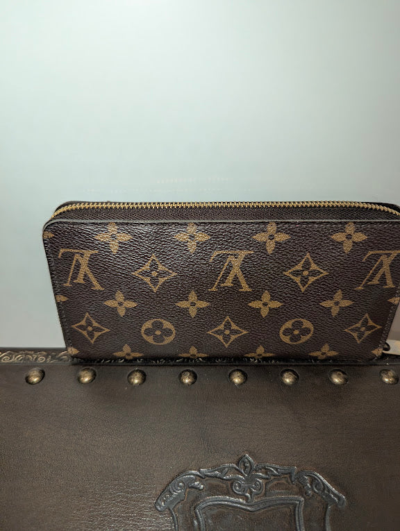 Louis Vuitton Transatlantic Illustration Monogram Canvas Zippy Wallet