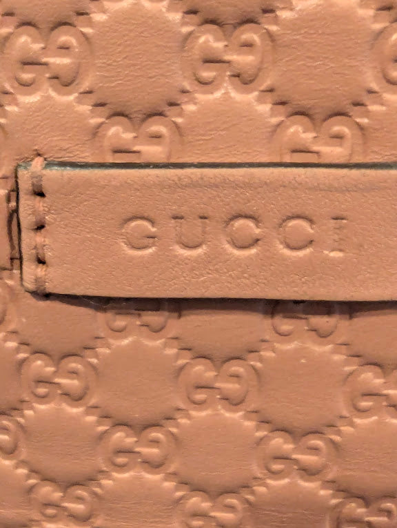 Gucci Microguccissima Mini Dome Soft Pink Crossbody