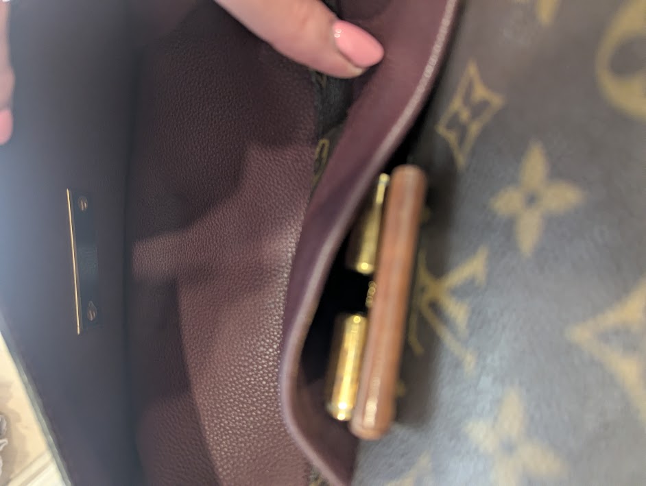 Louis Vuitton Monogram Olympe Bordeaux