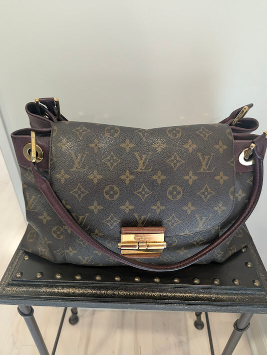 Louis Vuitton Monogram Olympe Bordeaux