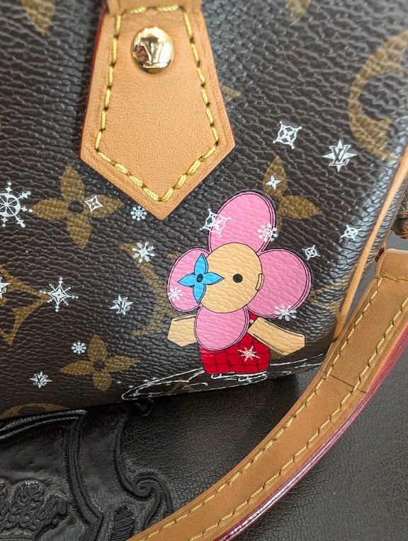 Louis Vuitton Vivienne Nano Speedy Christmas Edition 2023