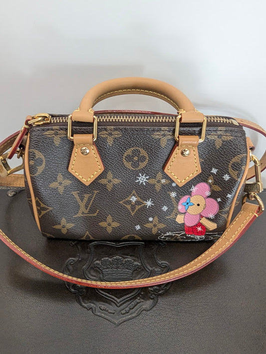 Louis Vuitton Vivienne Nano Speedy Christmas Edition 2023