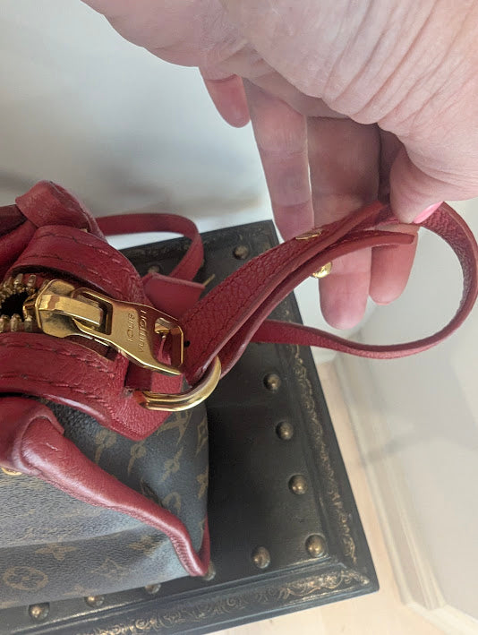 Louis Vuitton Monogram Popincourt PM Coquelicot