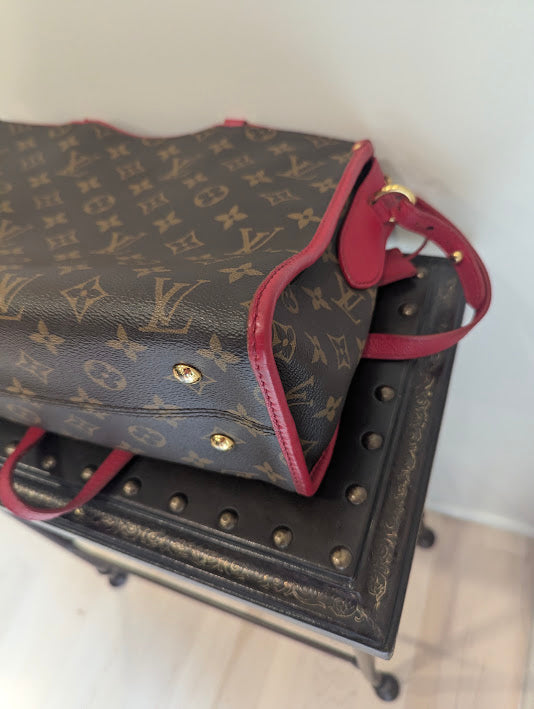 Louis Vuitton Monogram Popincourt PM Coquelicot