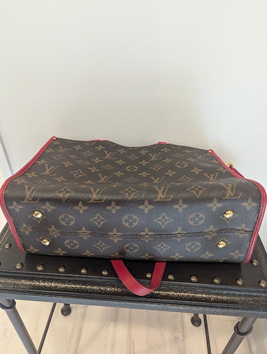 Louis Vuitton Monogram Popincourt PM Coquelicot