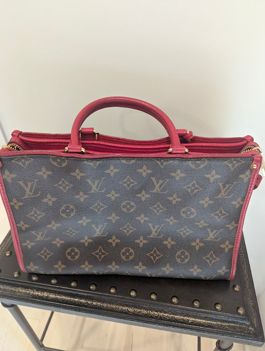 Louis Vuitton Monogram Popincourt PM Coquelicot