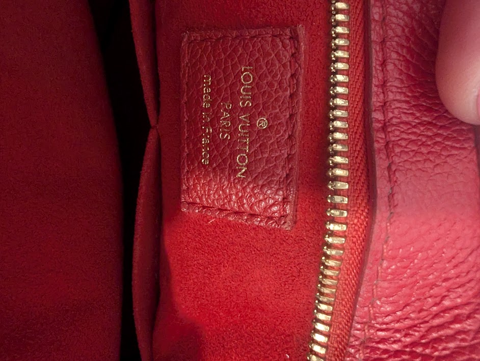 Louis Vuitton Monogram Popincourt PM Coquelicot