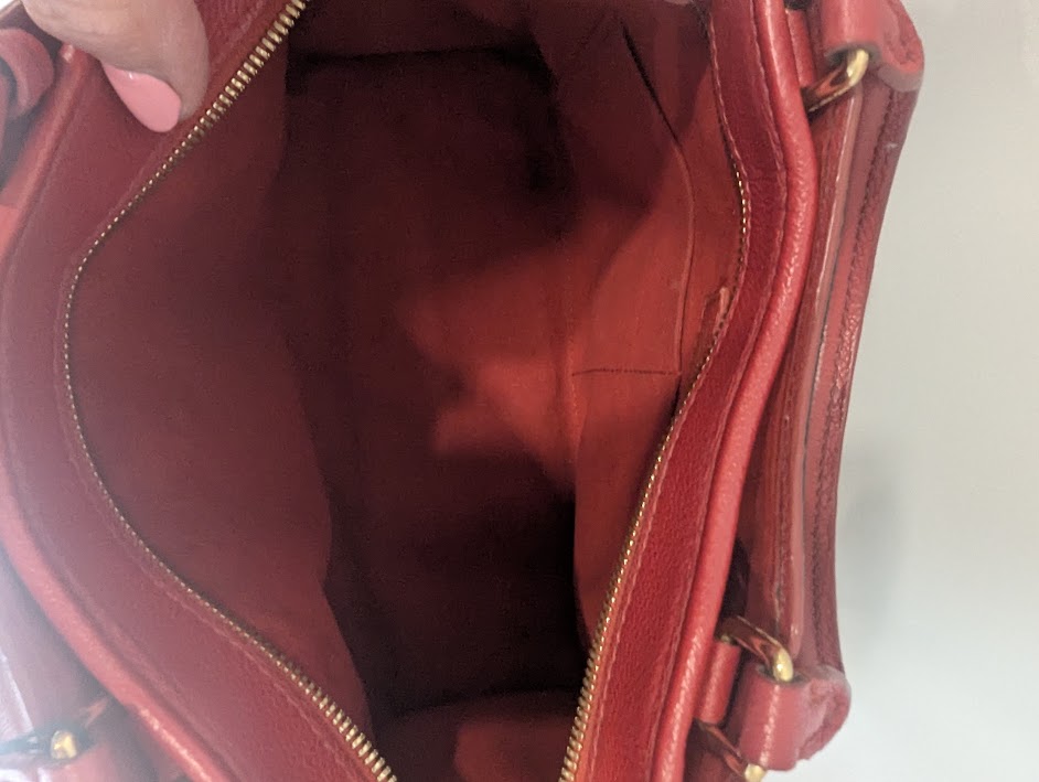 Louis Vuitton Monogram Popincourt PM Coquelicot