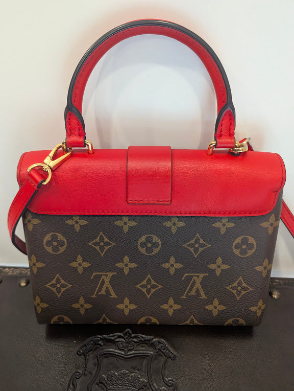 Louis Vuitton Locky BB Monogram Coquelicot