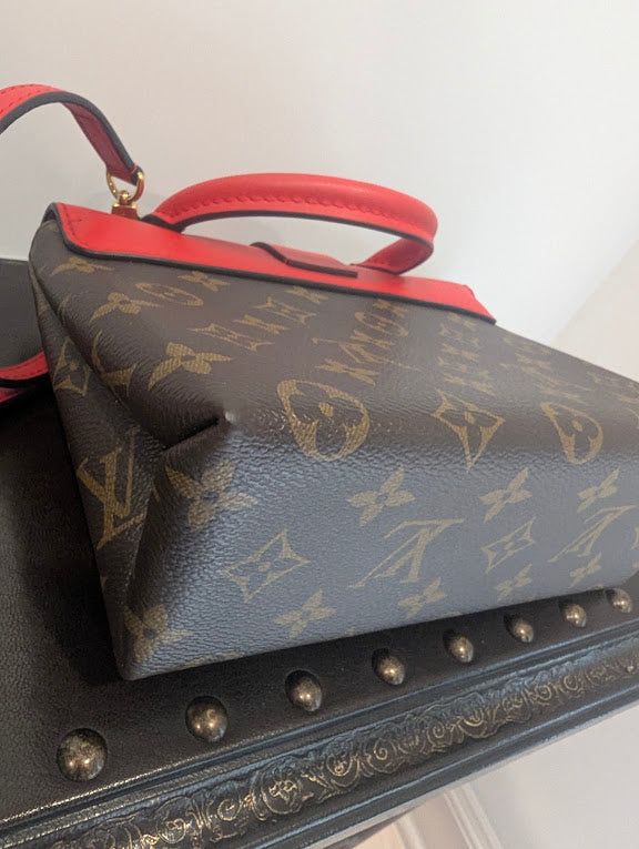 Louis Vuitton Locky BB Monogram Coquelicot