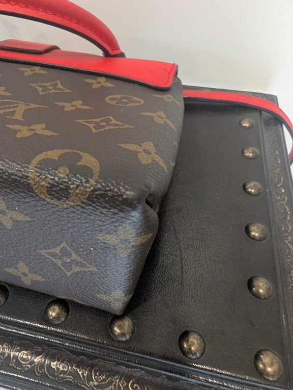 Louis Vuitton Locky BB Monogram Coquelicot