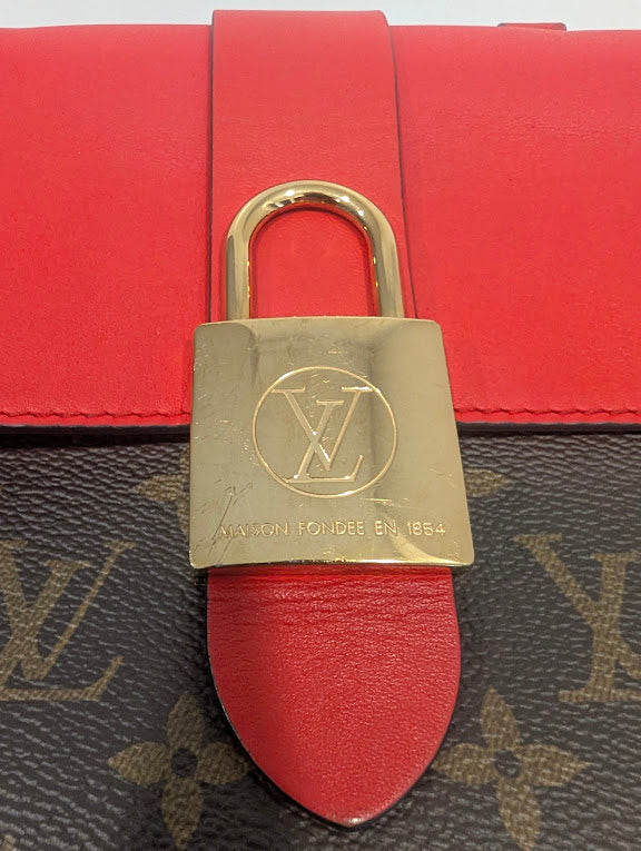 Louis Vuitton Locky BB Monogram Coquelicot