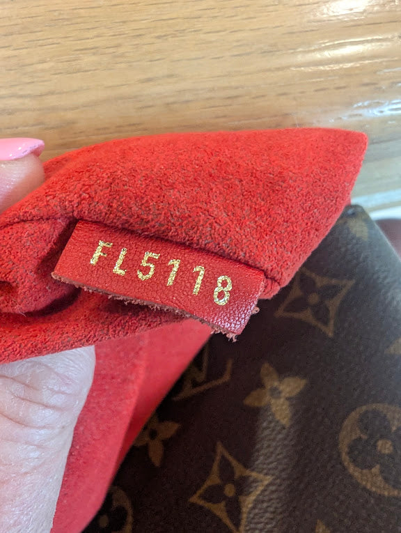 Louis Vuitton Locky BB Monogram Coquelicot