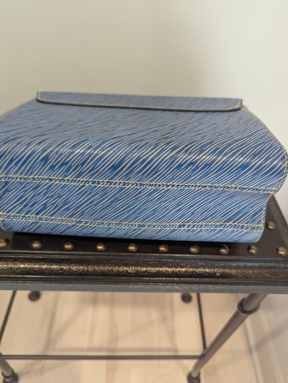 Louis Vuitton Twist PM Epi Lether Denim Blue