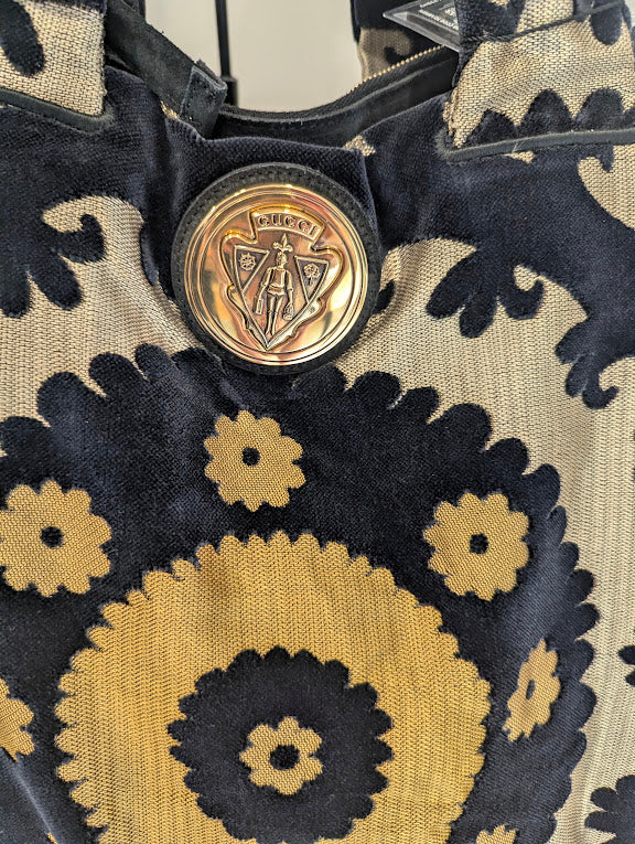 Gucci Hysteria Crest Large Tote Bag