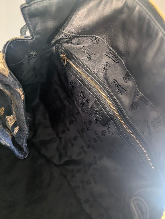 Gucci Hysteria Crest Large Tote Bag