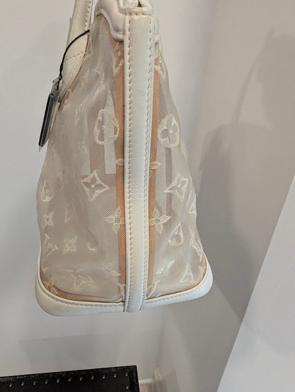 Louis Vuitton Monogram Lockit Transparent Tote - Limited Edition Spring/Summer 2012