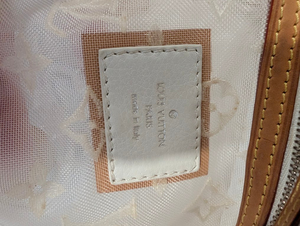 Louis Vuitton Monogram Lockit Transparent Tote - Limited Edition Spring/Summer 2012