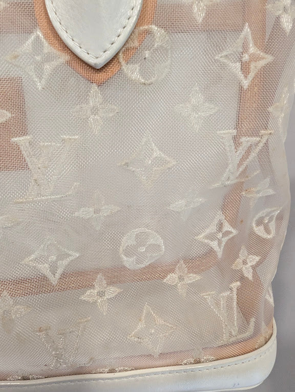 Louis Vuitton Monogram Lockit Transparent Tote - Limited Edition Spring/Summer 2012