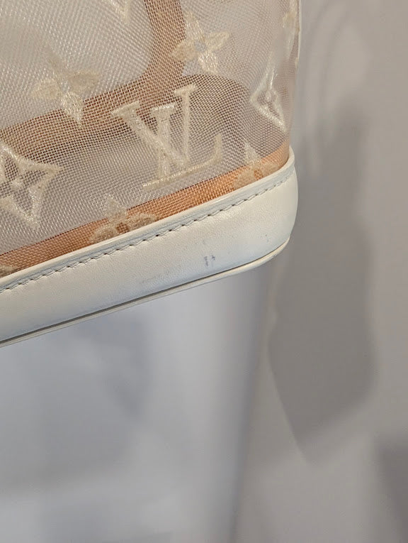 Louis Vuitton Monogram Lockit Transparent Tote - Limited Edition Spring/Summer 2012