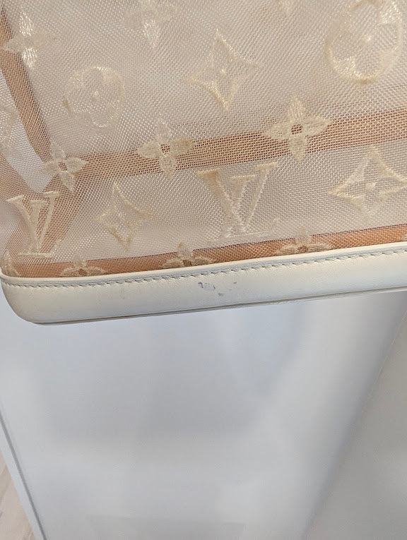 Louis Vuitton Monogram Lockit Transparent Tote - Limited Edition Spring/Summer 2012