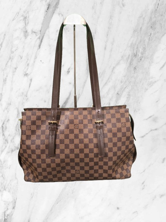 Louis Vuitton Chelsea Damier Ebene Handbag