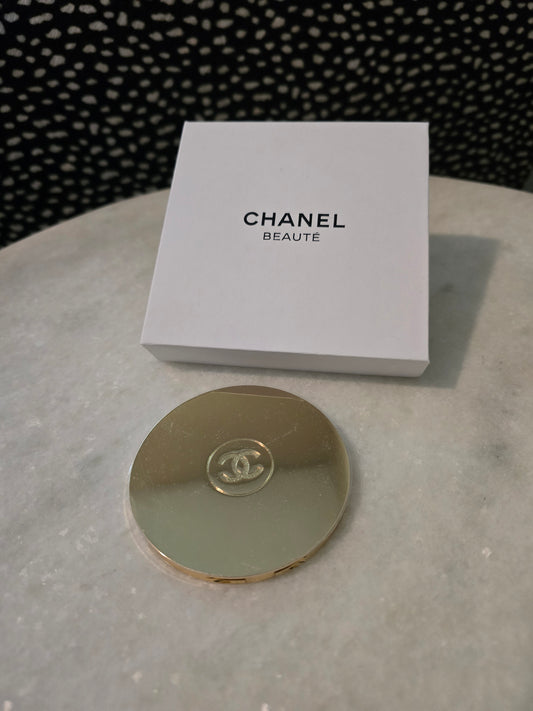 GWP Gold Chanel Compact Mirror