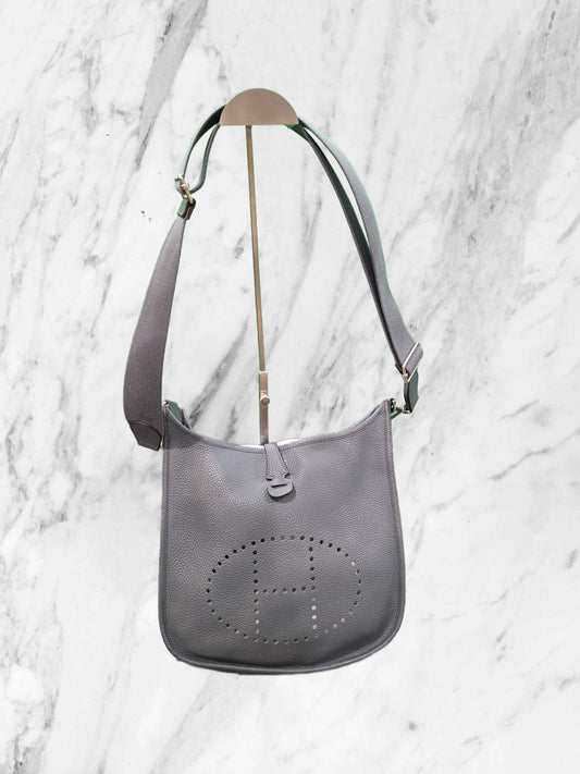 HERMES CLEMENCE EVELYNE SHOULDER BAG
