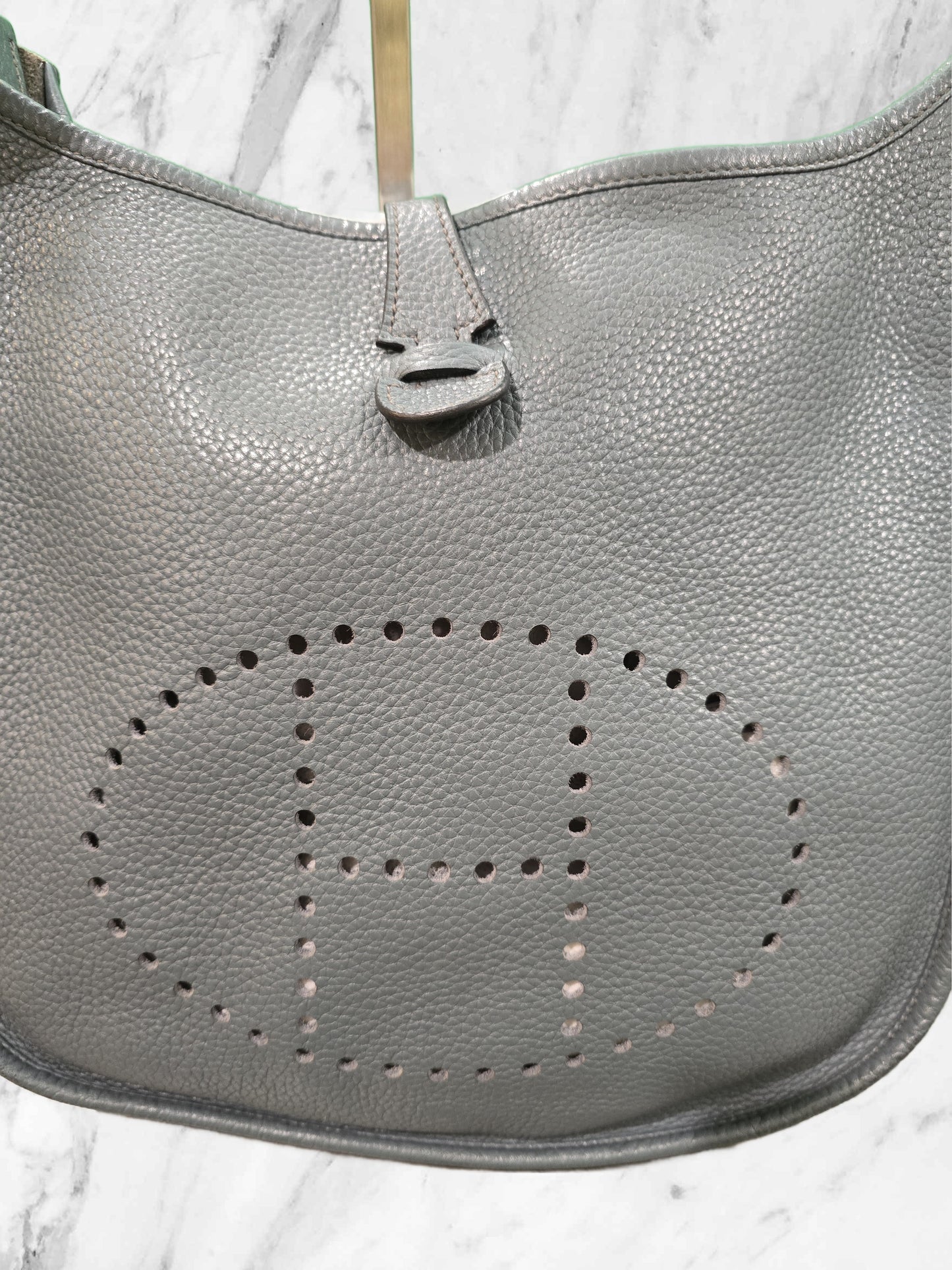 HERMES CLEMENCE EVELYNE SHOULDER BAG