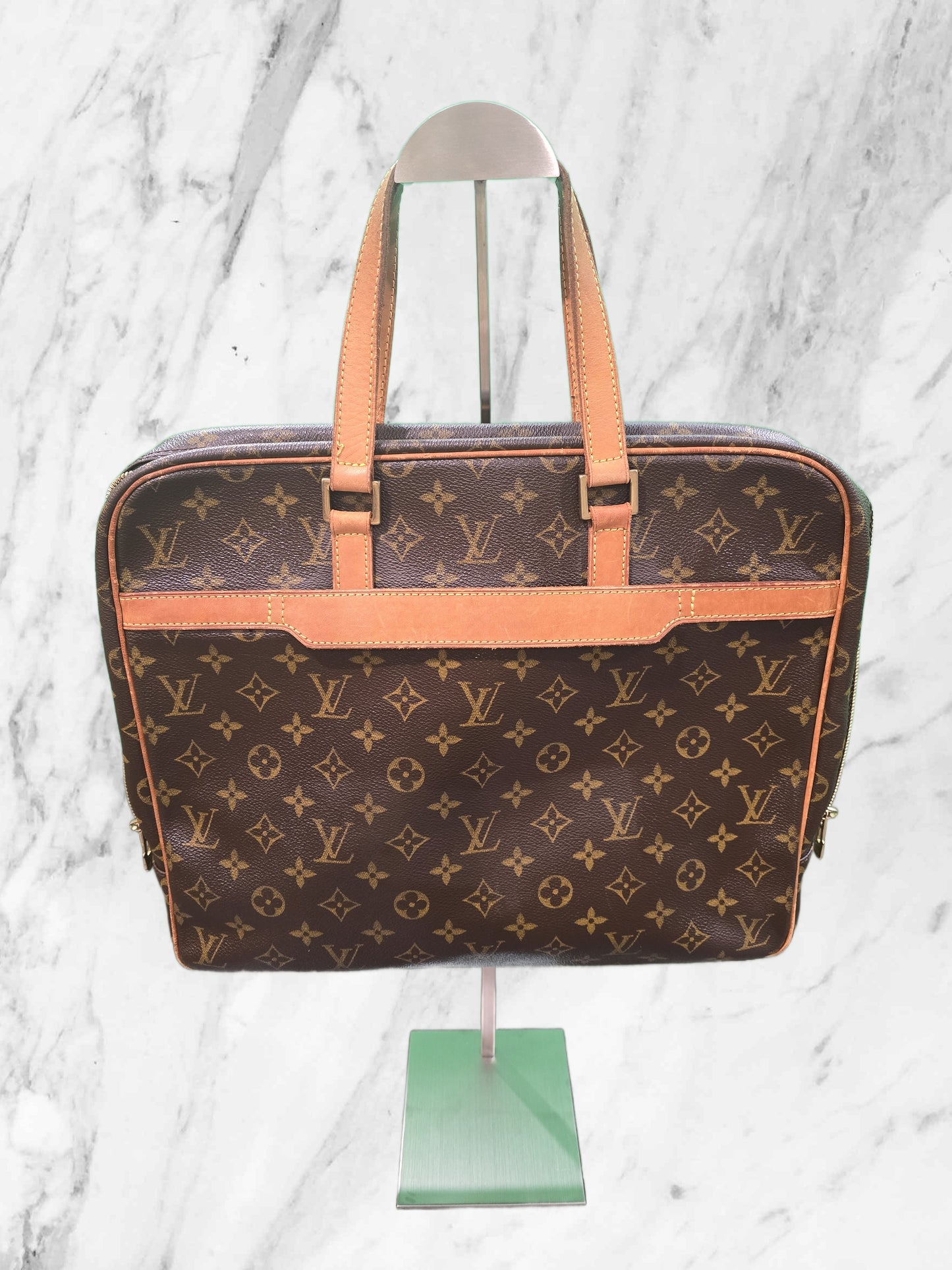 LOUIS VUITTON MONOGRAM CANVAS PORTE DOCUMENTS SOFT BRIEFCASE