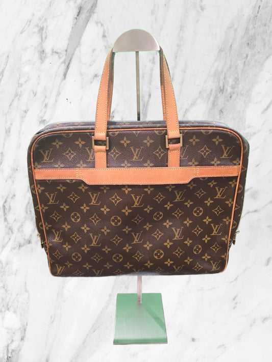 LOUIS VUITTON MONOGRAM CANVAS PORTE DOCUMENTS SOFT BRIEFCASE