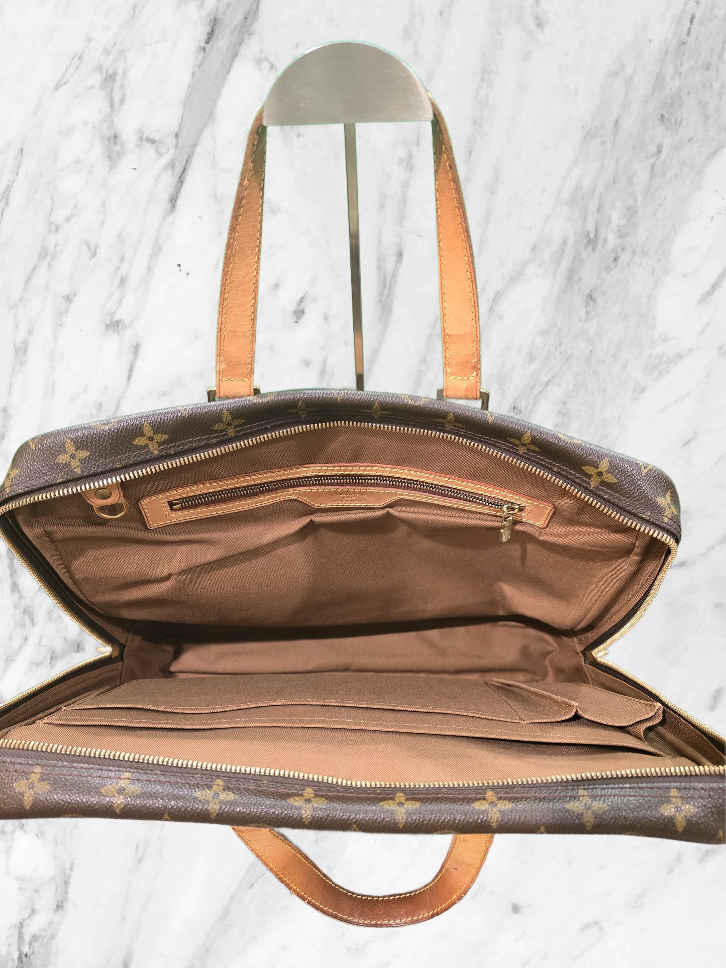 LOUIS VUITTON MONOGRAM CANVAS PORTE DOCUMENTS SOFT BRIEFCASE