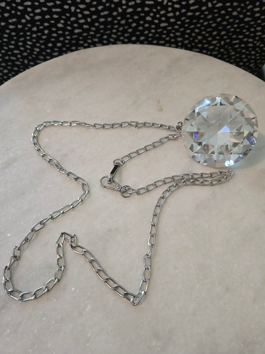 Purse Chain Silver 47-inch