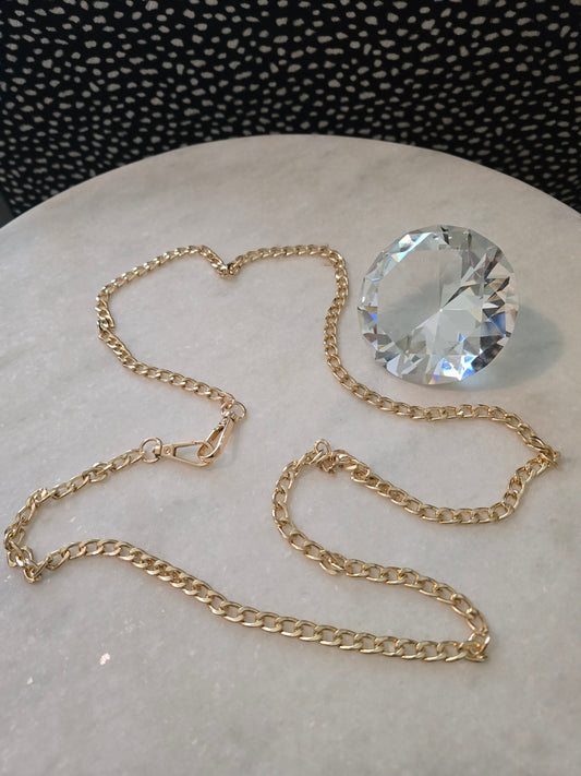 Purse Chain Gold 47-inch