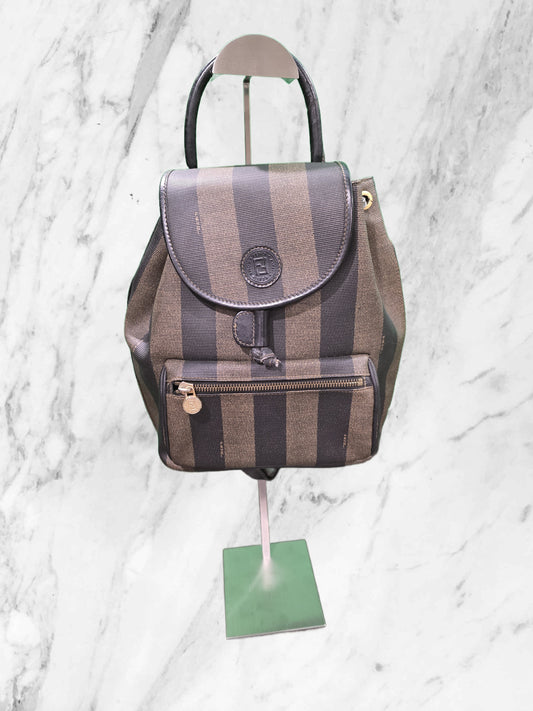 Fendi Pequin Vintage Backpack