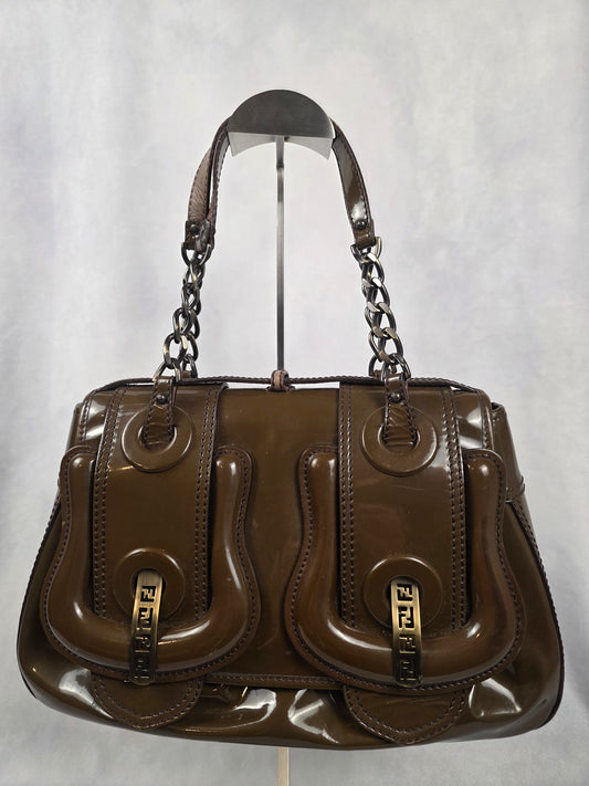 FENDI PATENT LEATHER BAG