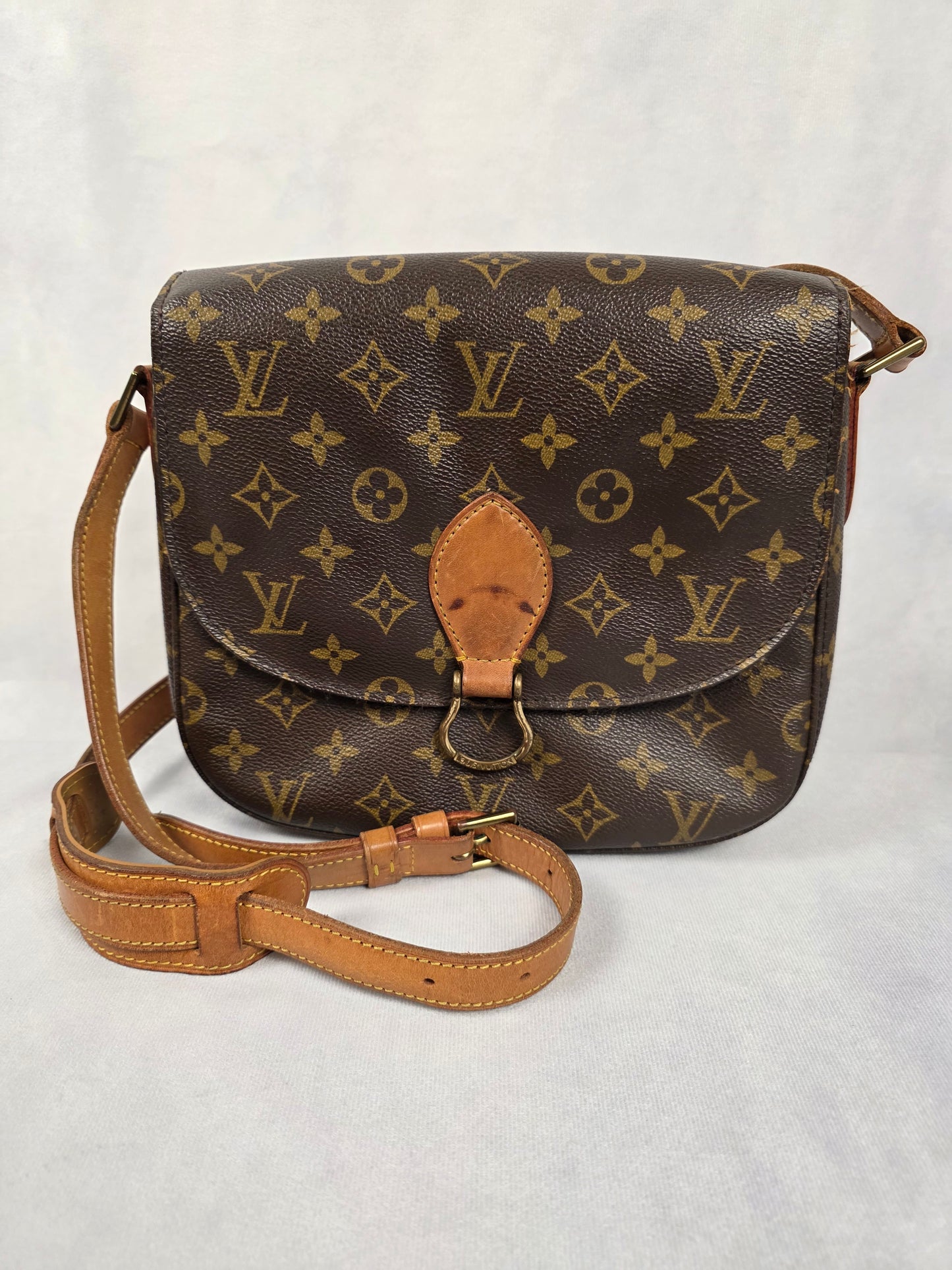 LOUIS VUITTON ST CLOUD MONOGRAM SHOULDER BAG