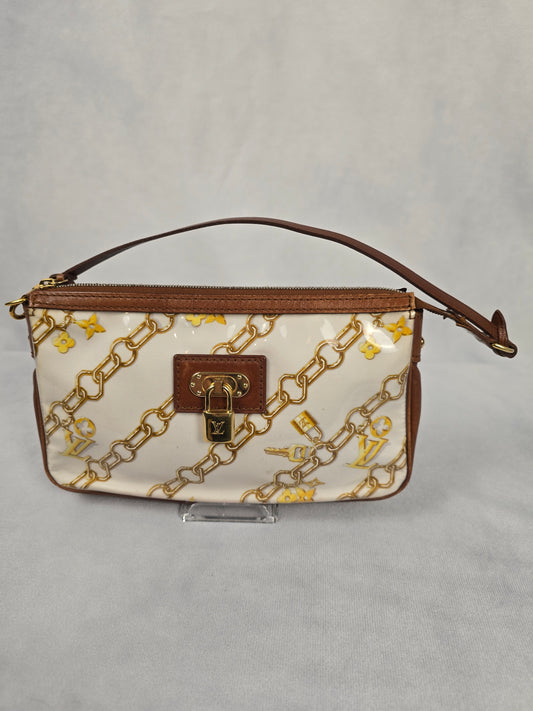 Louis Vuitton Vintage Limited Edition Monogram Charms Pochette Bag