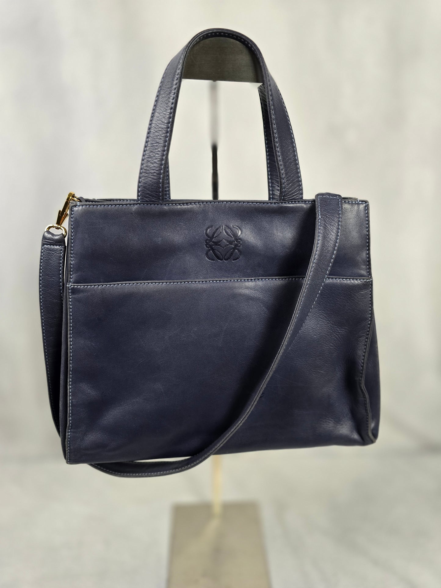Loewe Blue Two-Way Handbag