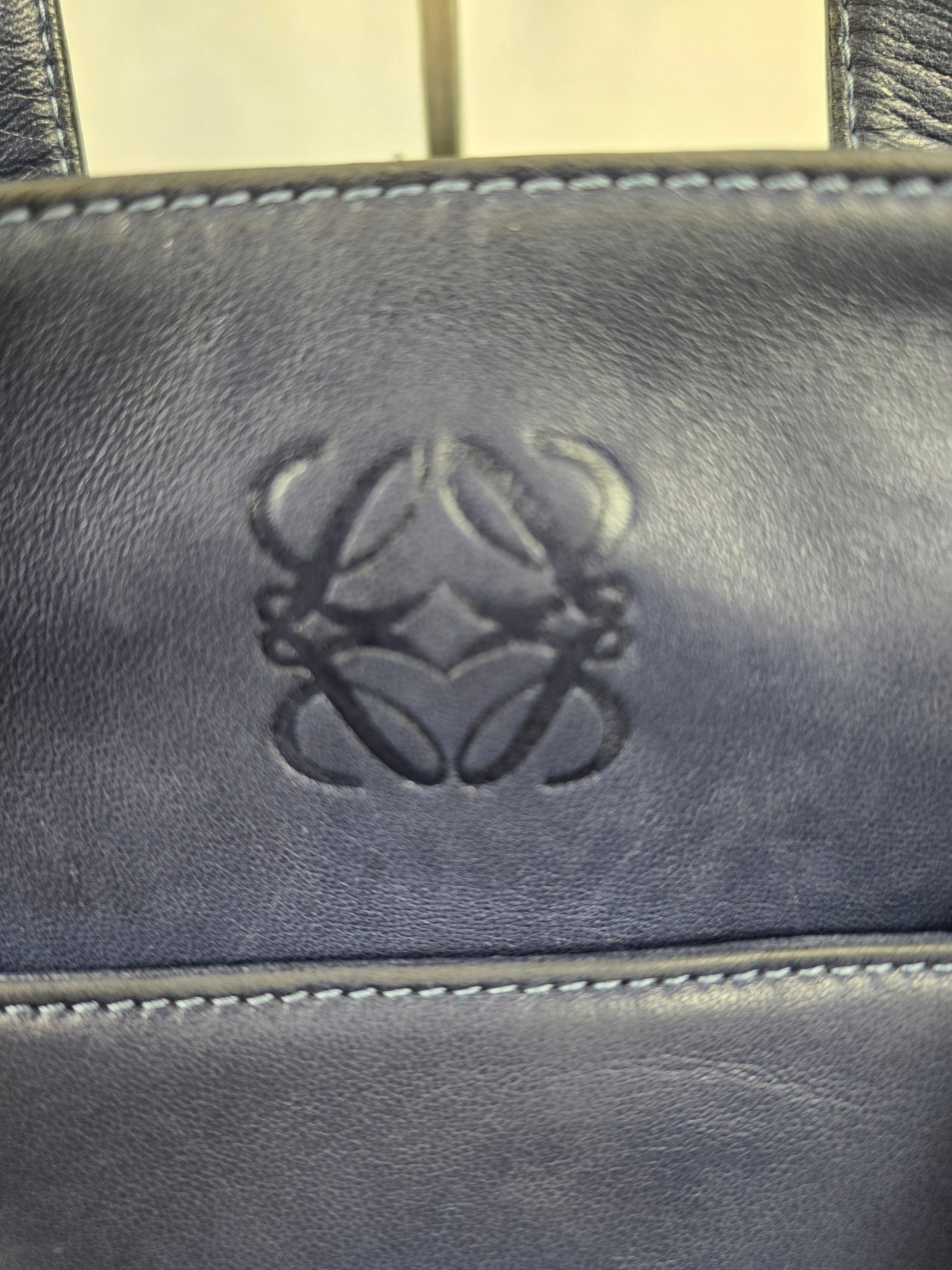 Loewe Blue Two-Way Handbag