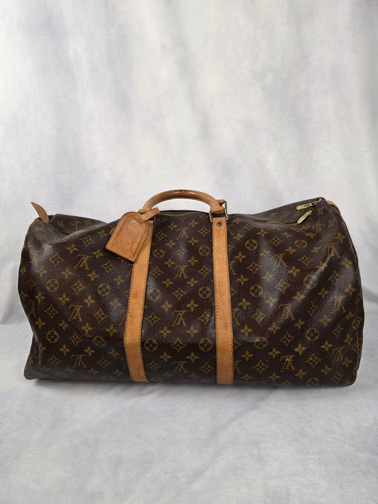 LOUIS VUITTON KEEPALL 55 TRAVEL BAG