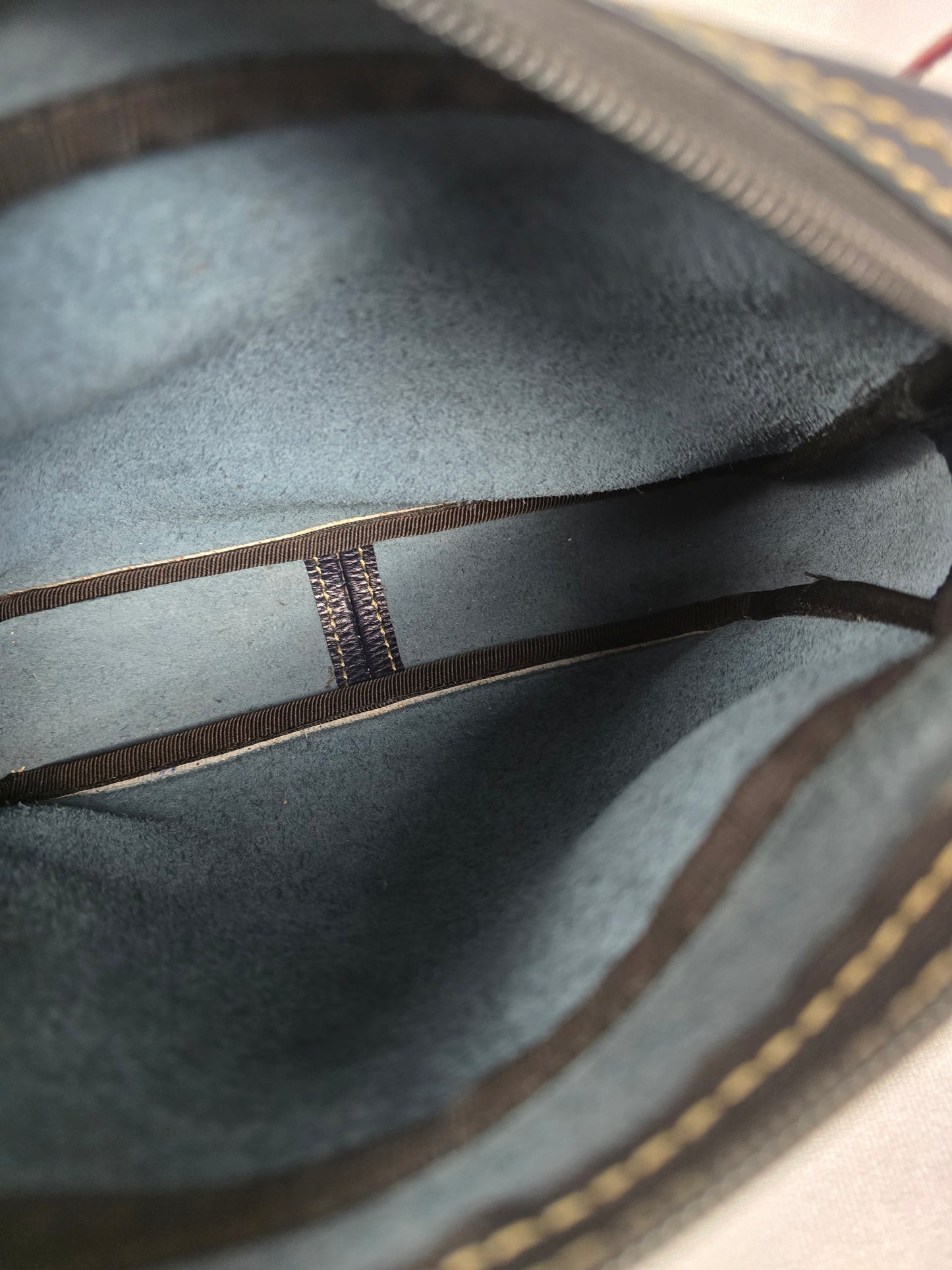Loewe Bicolor Leather Nappe Shoulder Bag