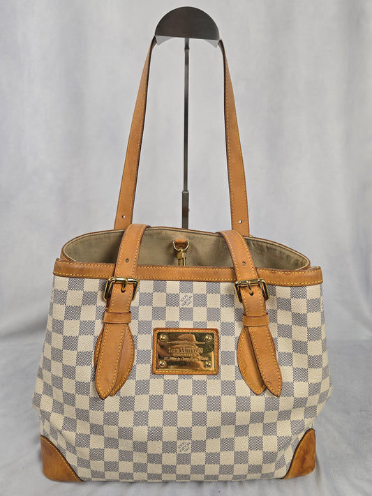 Louis Vuitton Hampstead Azure  MM Tote